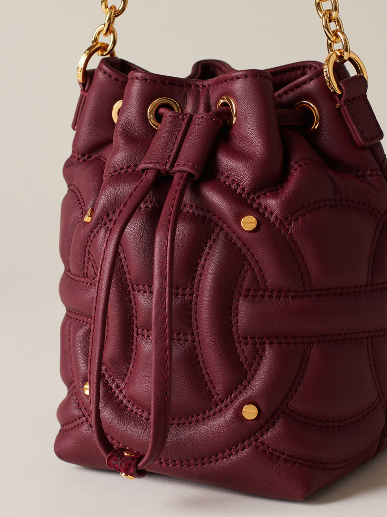 Borsa a mano di Pelle - RONDO' BORSA SECCHIELLO MINI - Borbonese