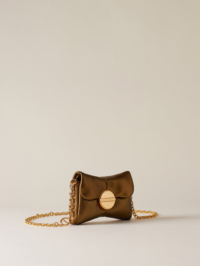 Borsa a tracolla di Pelle laminata - COQUETTE MINI BAG - Borbonese