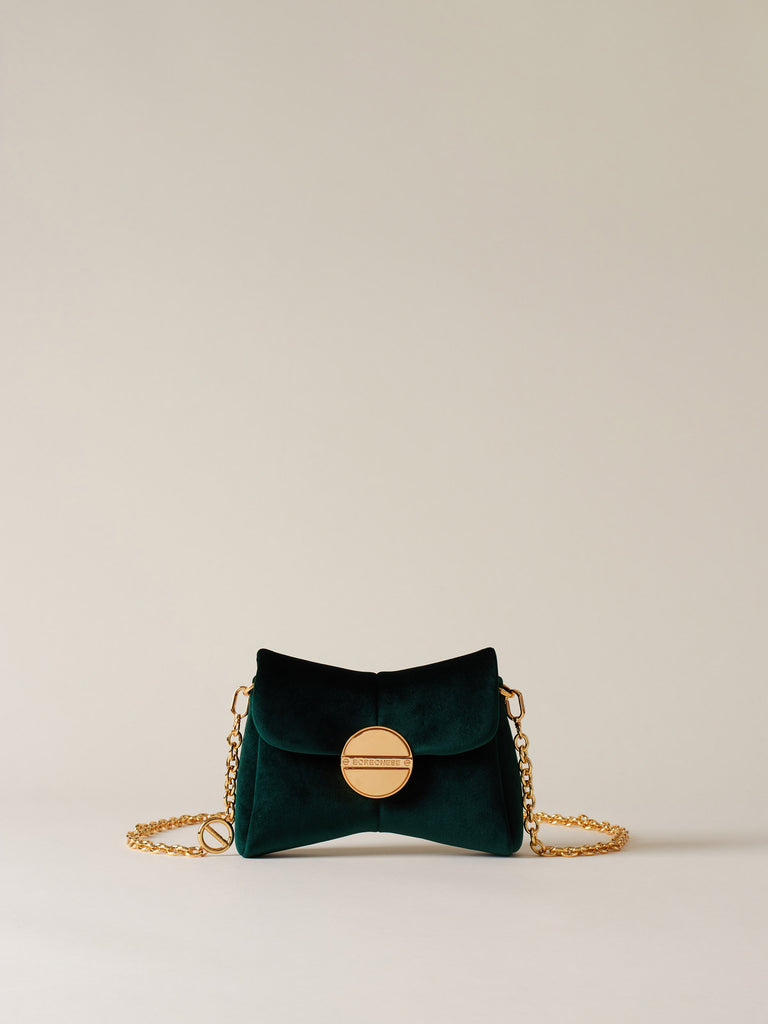 Velvet Crossbody Bag - COQUETTE MINI BAG - Borbonese