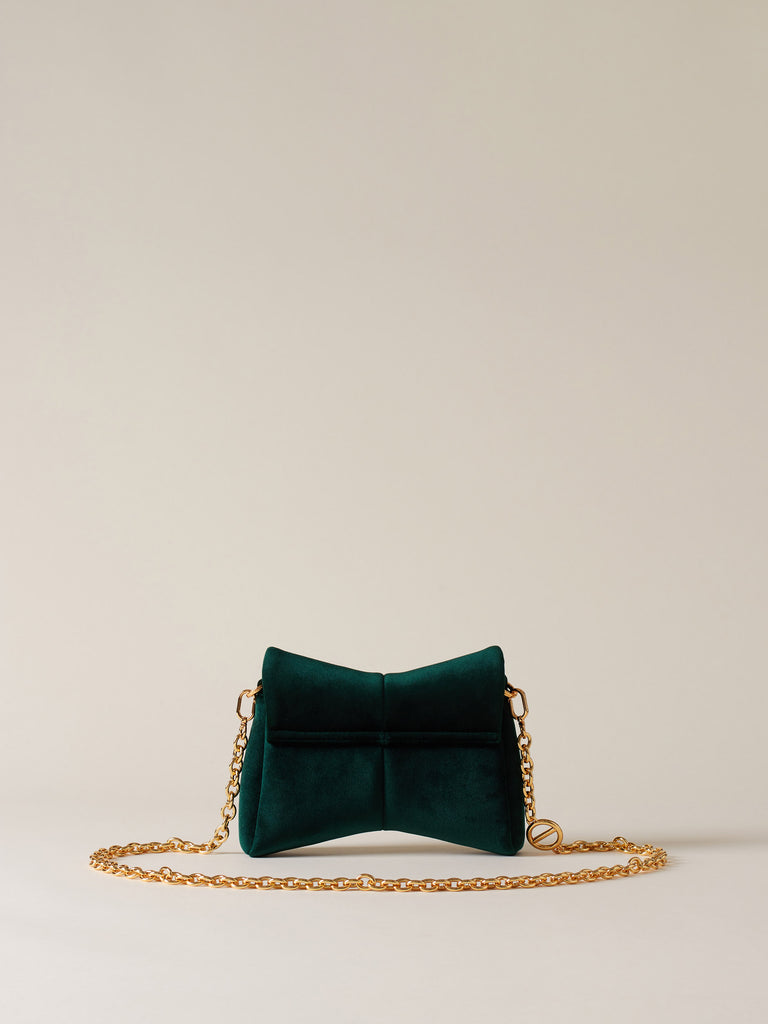 Velvet Crossbody Bag - COQUETTE MINI BAG - Borbonese
