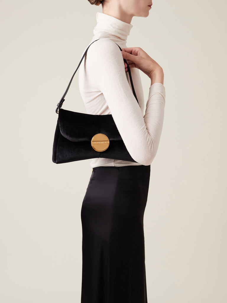 Borsa a spalla di Vitello - COQUETTE BORSA A TRACOLLA MEDIUM - Borbonese