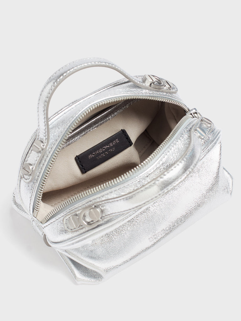 Borsa a tracolla in pelle - BAULETTO MINI - Borbonese