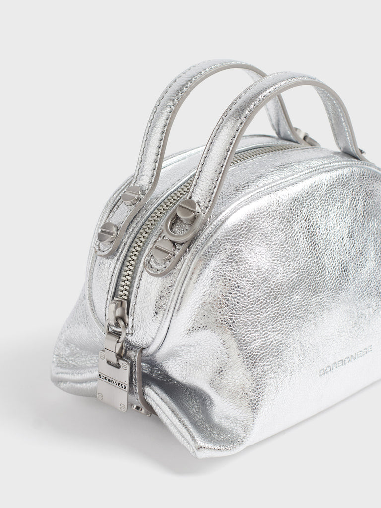 Borsa a tracolla in pelle - BAULETTO MINI - Borbonese
