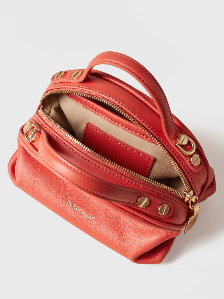 Borsa a tracolla in Pelle - BAULETTO MINI - Borbonese