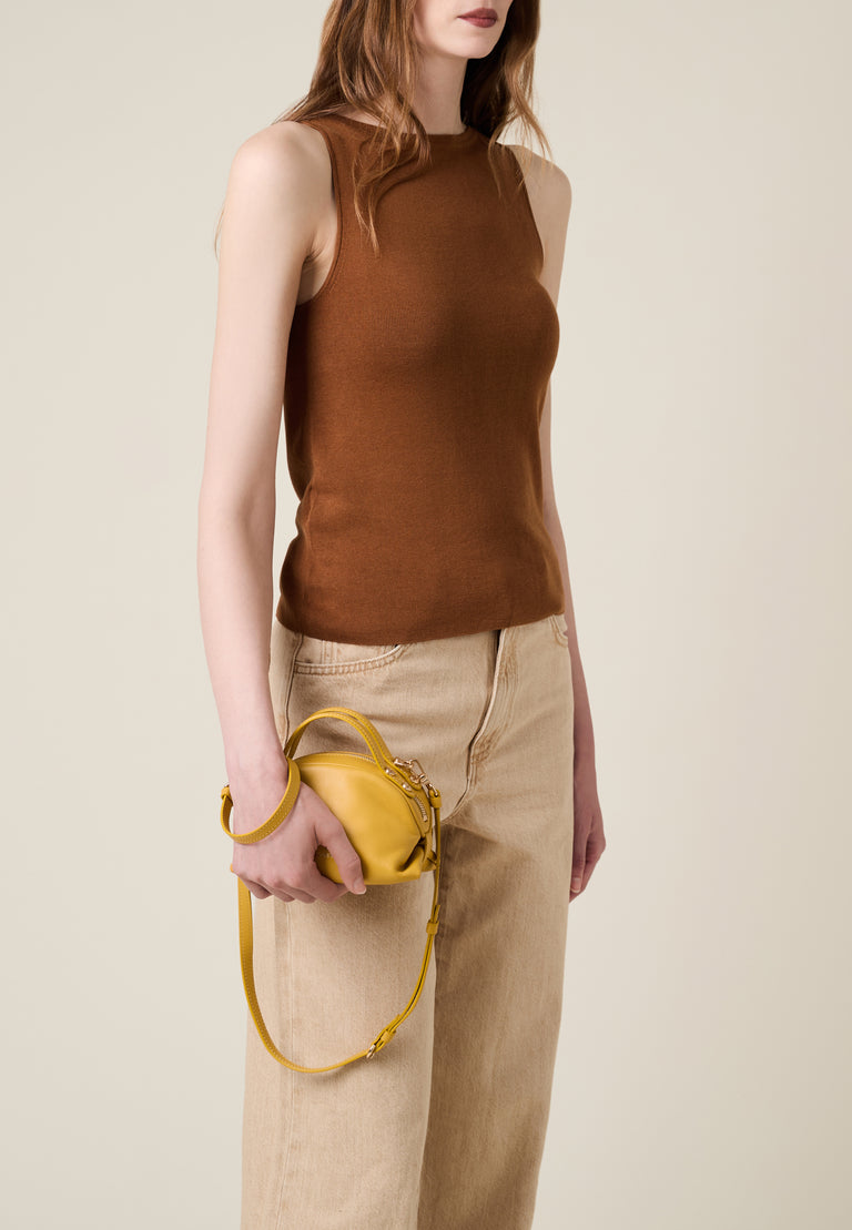 Borsa a tracolla in Pelle - BAULETTO MINI - Borbonese