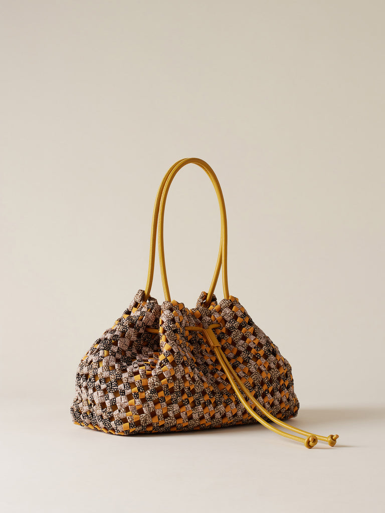 Op Recycled Fabric Handbag - LA NIDO SHOPPING BAG LARGE - Borbonese