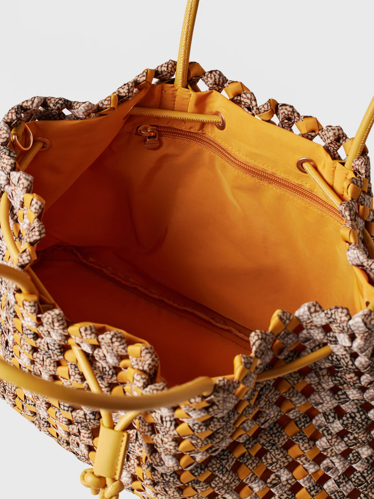 Op Recycled Fabric Handbag - LA NIDO SHOPPING BAG LARGE - Borbonese