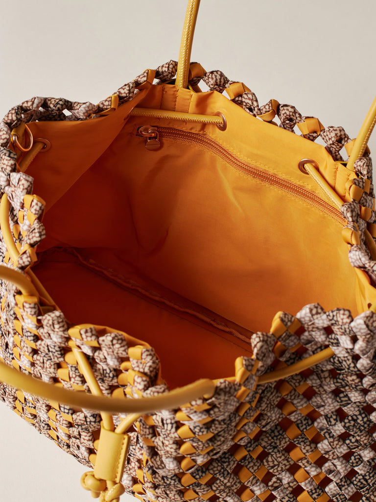Op Recycled Fabric Handbag - LA NIDO SHOPPING BAG LARGE - Borbonese