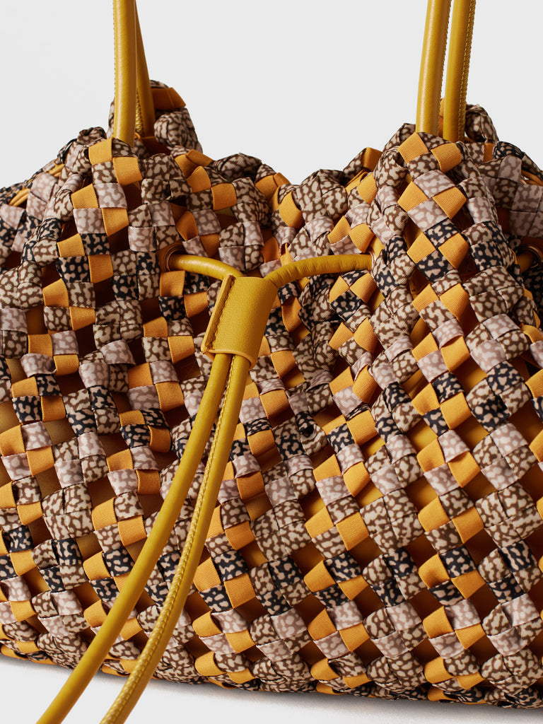Op Recycled Fabric Handbag - LA NIDO SHOPPING BAG LARGE - Borbonese