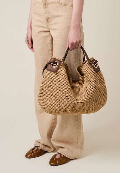 LONDON SHOPPING BAG LARGE - Shopping Bags - Borbonese