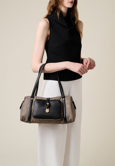POCHE BOWLER BAG MEDIUM - Shoulder Bags - Borbonese