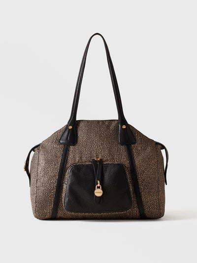 POCHE BORSA SHOPPING MEDIUM - Esclusione Gift Wrap - Borbonese