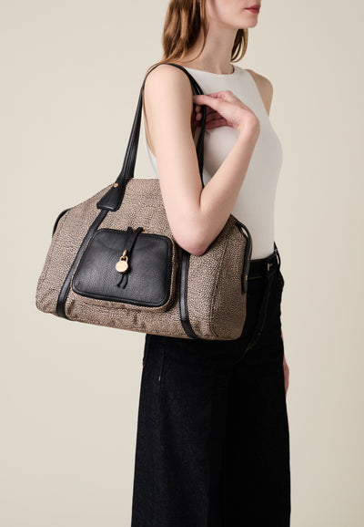 POCHE SHOPPING BAG MEDIUM - Shoulder Bags - Borbonese