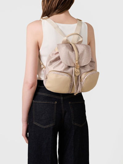 POCHE BACKPACK MEDIUM - Esclusione Gift Wrap - Borbonese