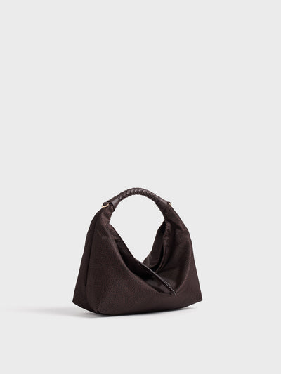 PLIE BORSA HOBO SMALL - Appoggio Feed - Borbonese