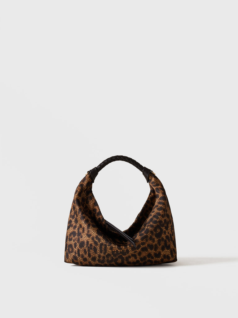fabric handbag Op - PLIE HOBO BAG SMALL - Borbonese