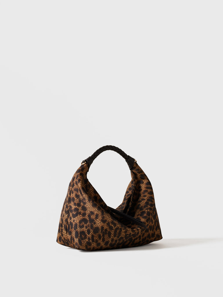 fabric handbag Op - PLIE HOBO BAG SMALL - Borbonese