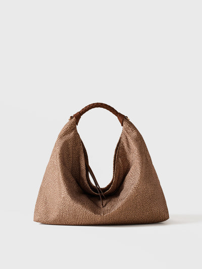 PLIE HOBO BAG MEDIUM - Esclusione Gift Wrap - Borbonese