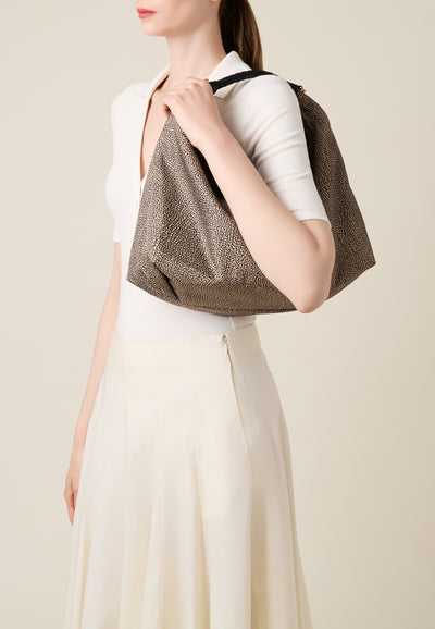 PLIE HOBO BAG MEDIUM - Hobo Bags - Borbonese