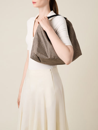 PLIE BORSA HOBO MEDIUM - PLIE - Borbonese