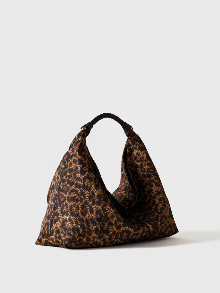 fabric handbag Op - PLIE HOBO BAG MEDIUM - Borbonese