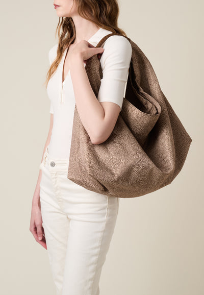 PLIE HOBO BAG LARGE - Hobo Bags - Borbonese