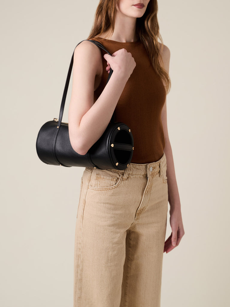 Borsa a spalla in Pelle - VIS A VIS BAULETTO MEDIUM - Borbonese