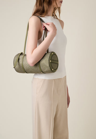 VIS A VIS BAULETTO MEDIUM - The Khaki Edit - Borbonese