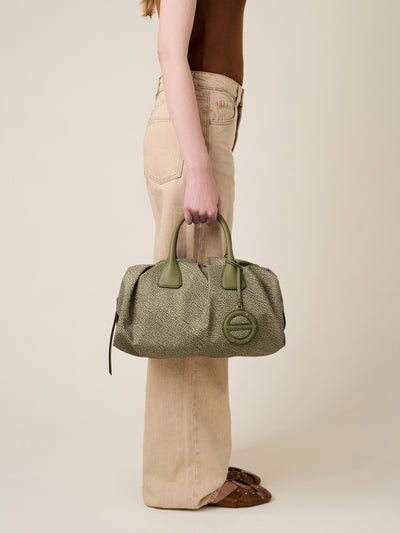 VIS A VIS BAULETTO LARGE - The Khaki Edit - Borbonese