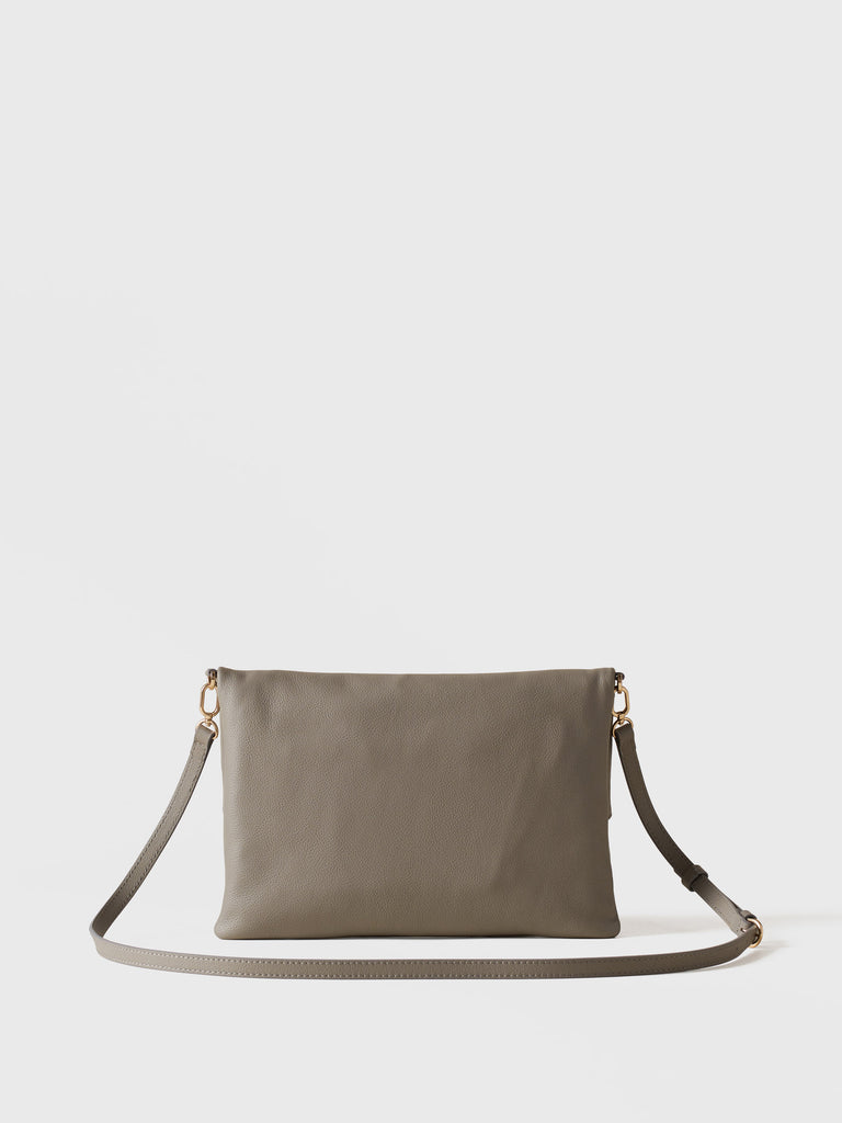 Leather shoulder bag - VIS A VIS SMALL SHOULDER BAG - Borbonese