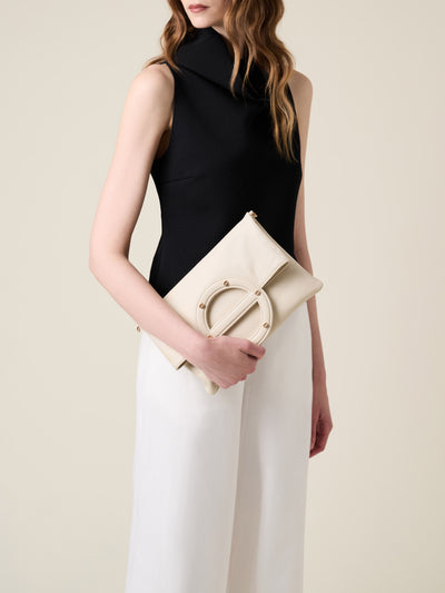 VIS A VIS TRACOLLA SMALL - White addiction - Borbonese
