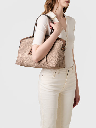 FRAME BORSA BAULETTO MEDIUM - Esclusione Gift Wrap - Borbonese