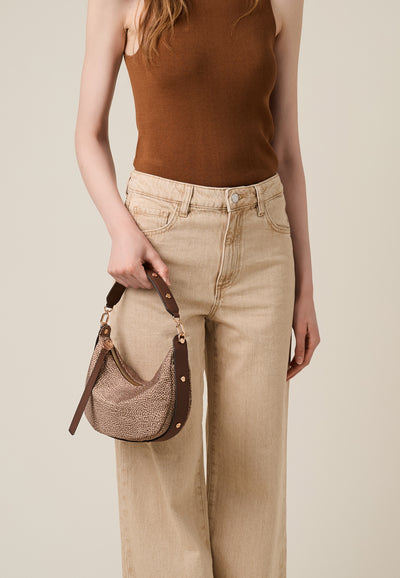 FRAME HOBO BAG SMALL - Hobo Bags - Borbonese