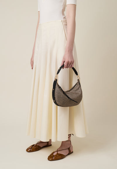 FRAME HOBO BAG SMALL - Hobo Bags - Borbonese