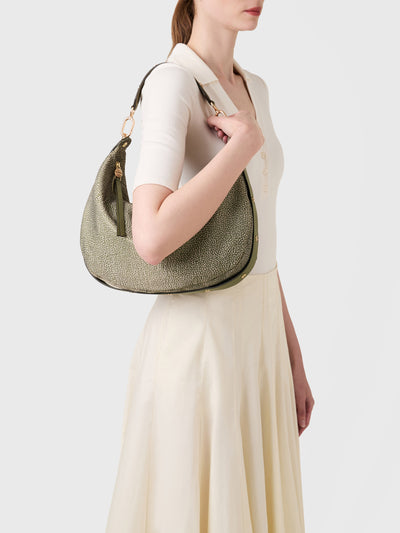 FRAME BORSA HOBO MEDIUM - Esclusione Gift Wrap - Borbonese