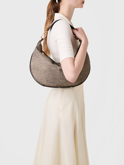 FRAME BORSA HOBO MEDIUM - Esclusione Gift Wrap - Borbonese