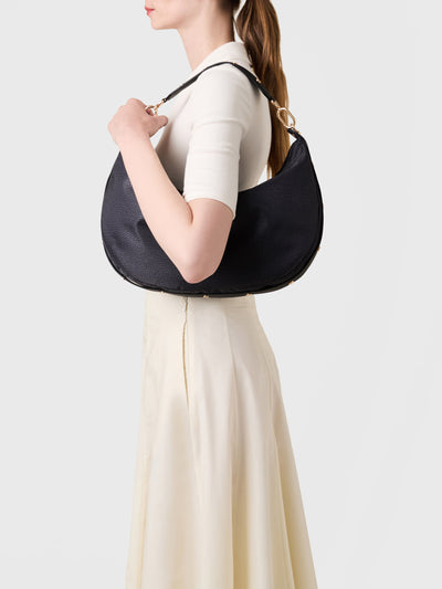 FRAME BORSA HOBO MEDIUM - Esclusione Gift Wrap - Borbonese