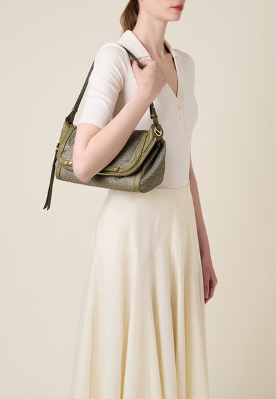 FRAME TRACOLLA SMALL - The Khaki Edit - Borbonese