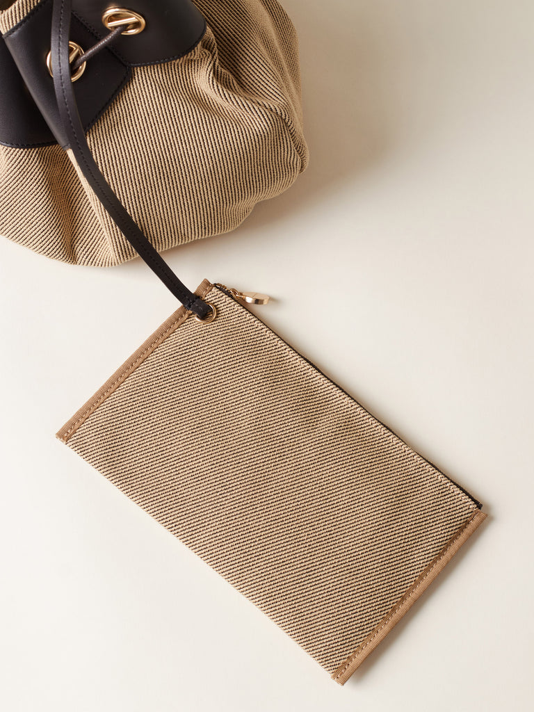 Borsa a spalla in cotone - COLLIER BORSA HOBO LARGE - Borbonese