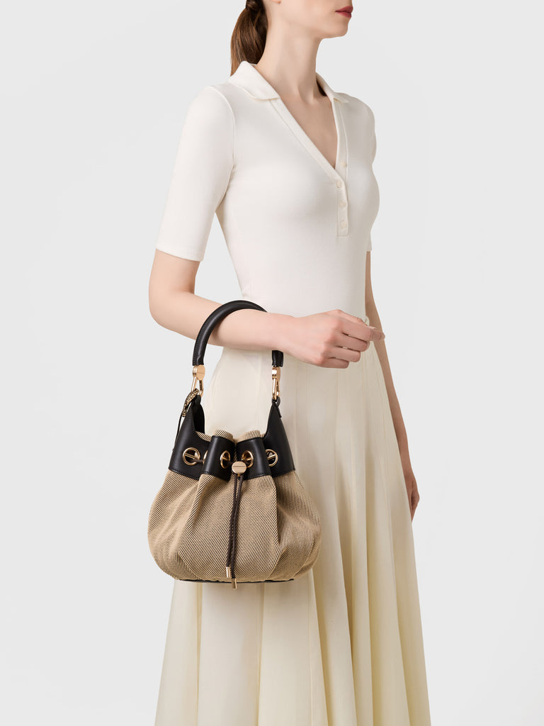 Borsa a mano di Pelle - COLLIER SECCHIELLO MINI - Borbonese