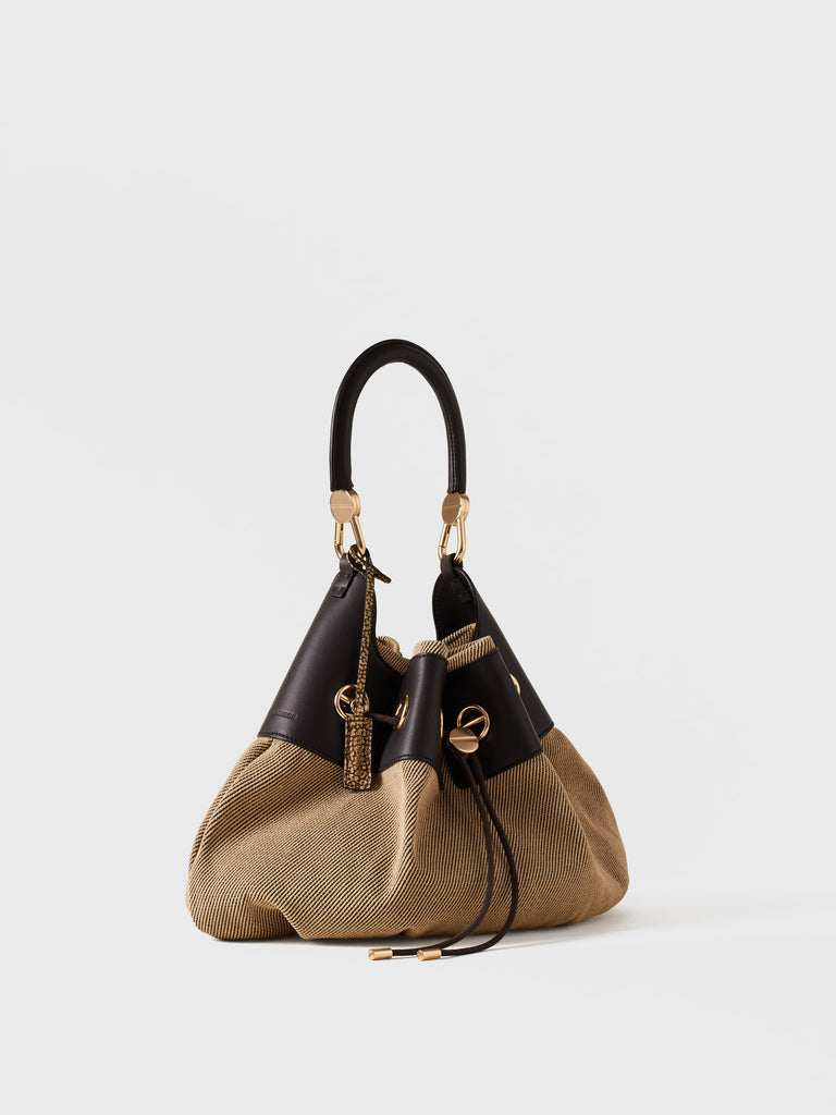 Borsa a mano di Pelle - COLLIER BORSA HOBO MEDIUM - Borbonese