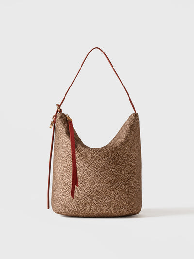PRIVE BUCKET BAG MEDIUM - Esclusione Gift Wrap - Borbonese