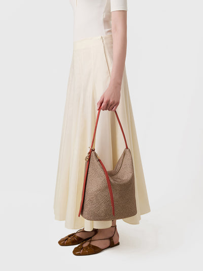 PRIVE BUCKET BAG MEDIUM - Esclusione Gift Wrap - Borbonese