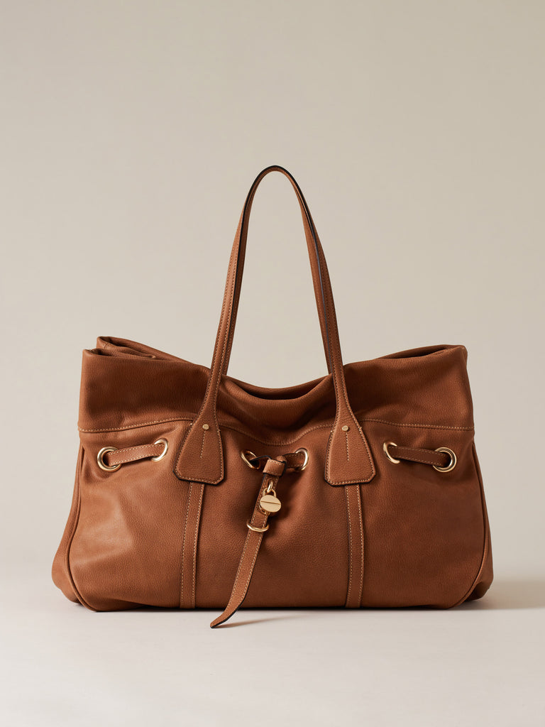 Borsa a spalla in Pelle - PRIVE BORSA SHOPPING LARGE - Borbonese