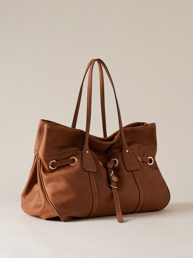 Borsa a spalla in Pelle - PRIVE BORSA SHOPPING LARGE - Borbonese