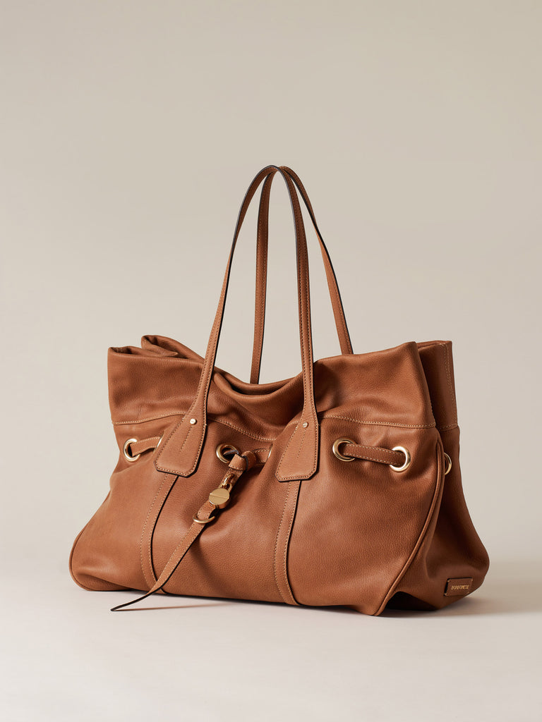 Borsa a spalla in Pelle - PRIVE BORSA SHOPPING LARGE - Borbonese