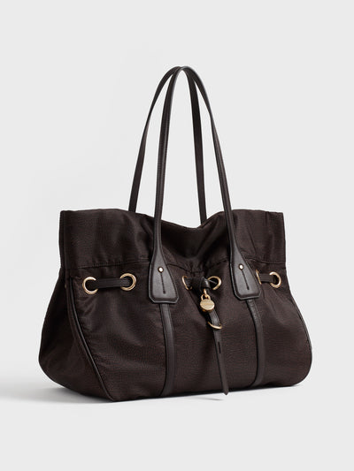 PRIVE BORSA SHOPPING LARGE - Appoggio Feed - Borbonese