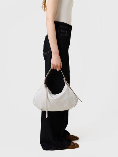 PRIVE BORSA HOBO SMALL - Esclusione Gift Wrap - Borbonese