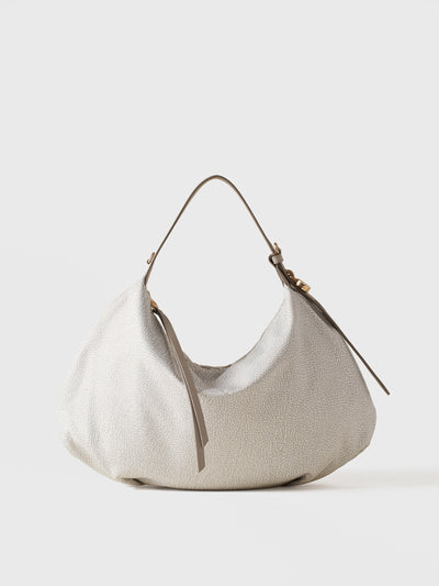 PRIVE BORSA HOBO MEDIUM - Esclusione Gift Wrap - Borbonese