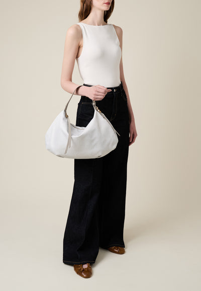 PRIVE HOBO BAG MEDIUM - PRIVE - Borbonese